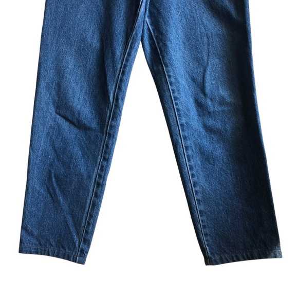 Vintage Abercrombie & Fitch Blue Straight Jeans High-Rise Size 10 Taper Mom - Picture 4 of 16